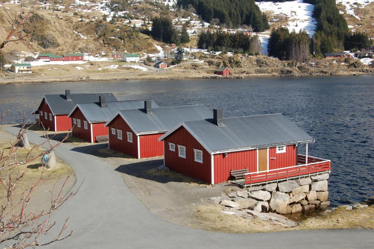 Brustranda Fjordcamping Valberg Buitenkant foto