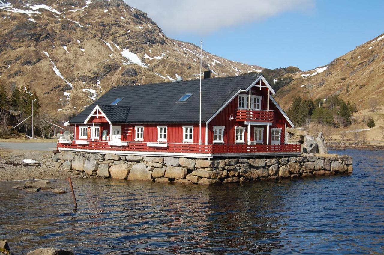 Brustranda Fjordcamping Valberg Buitenkant foto