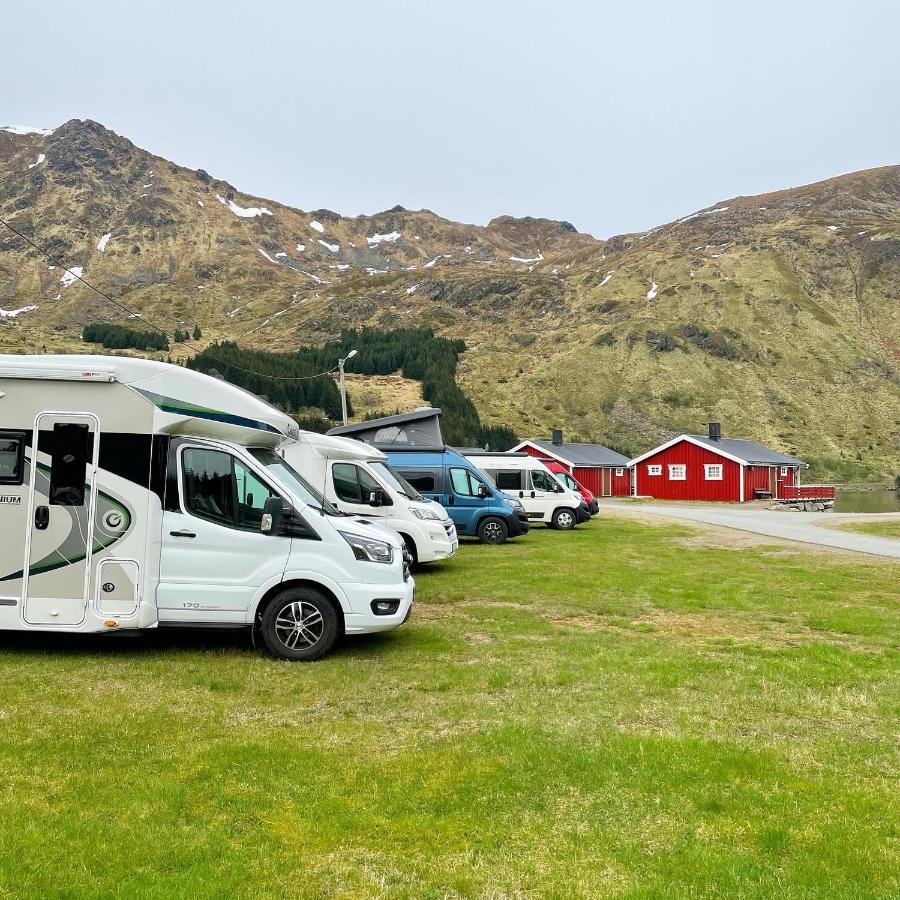 Brustranda Fjordcamping Valberg Buitenkant foto