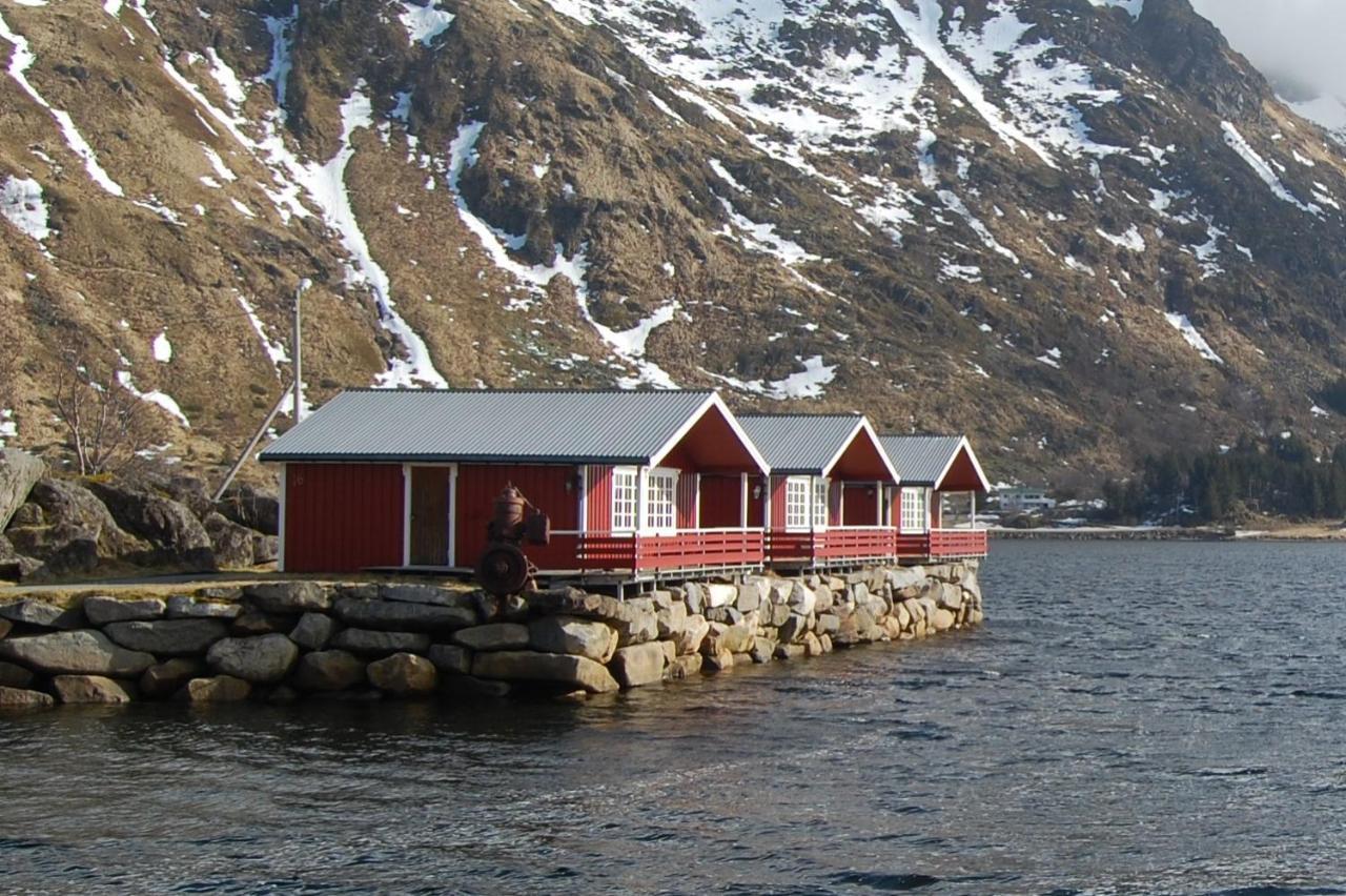Brustranda Fjordcamping Valberg Buitenkant foto
