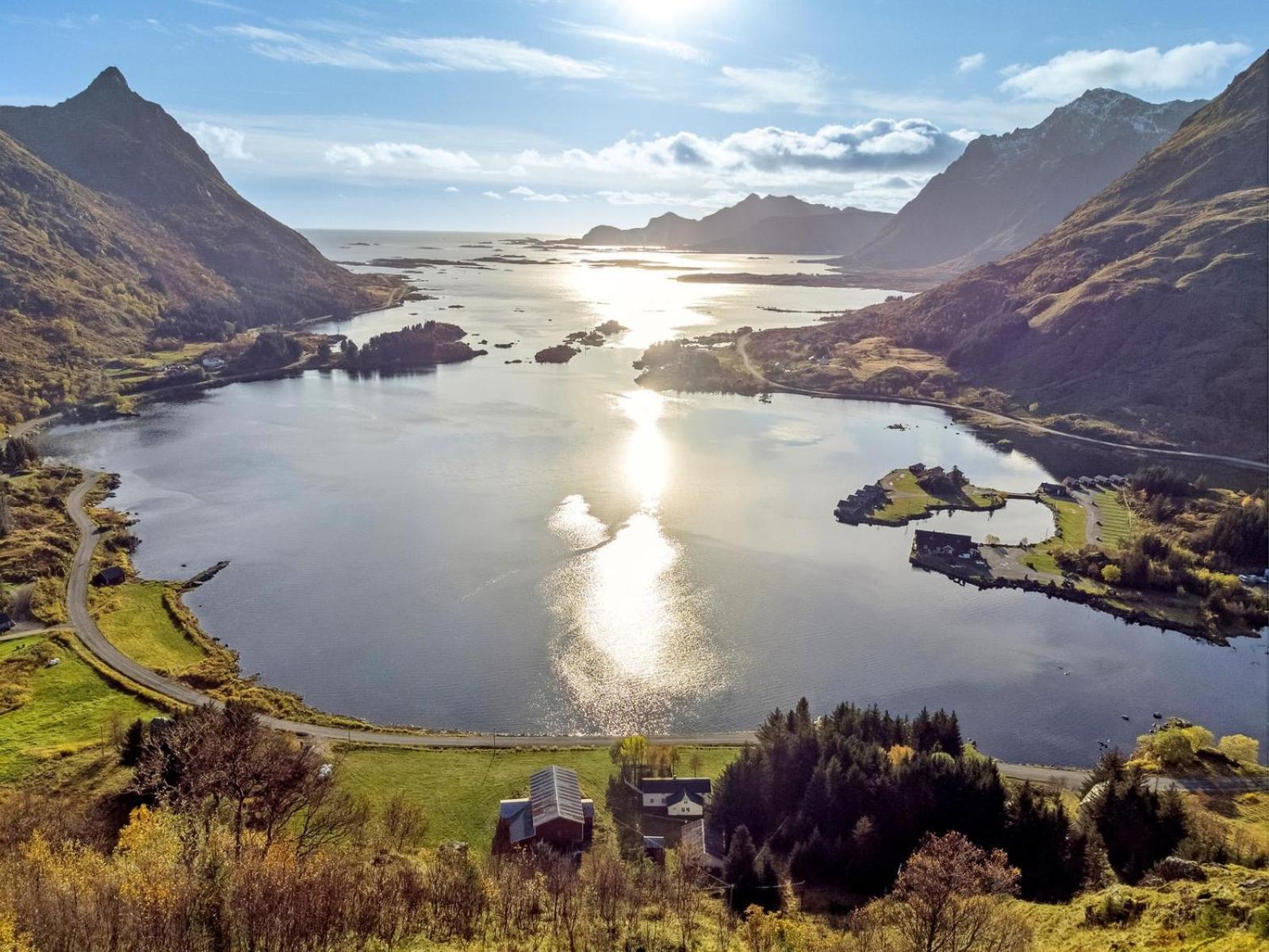 Brustranda Fjordcamping Valberg Buitenkant foto