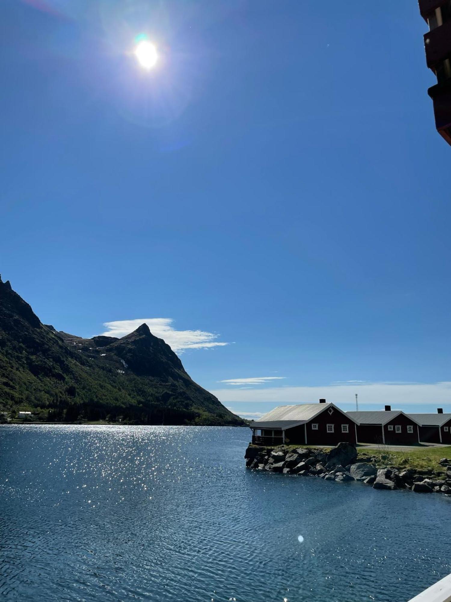 Brustranda Fjordcamping Valberg Buitenkant foto