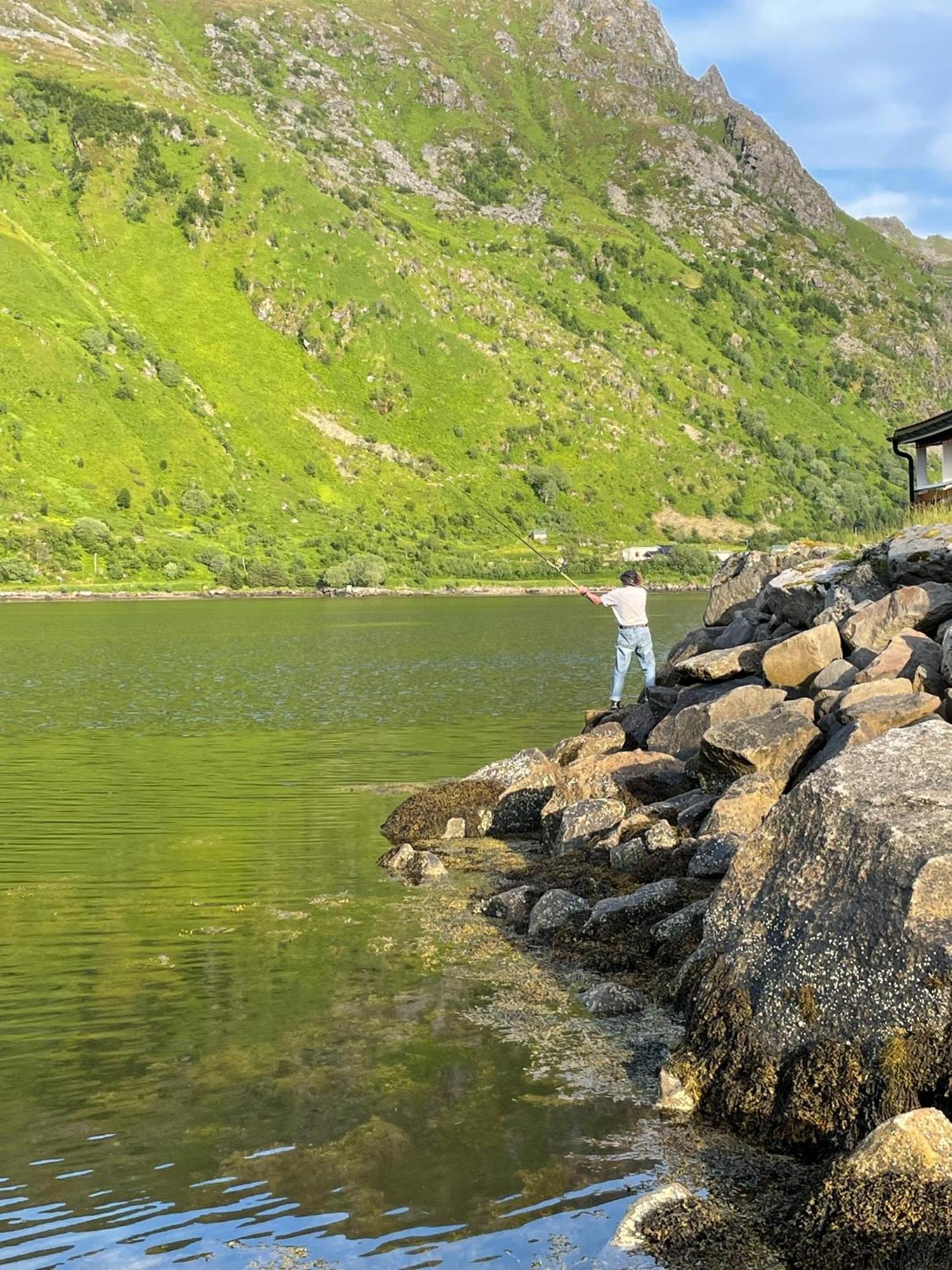 Brustranda Fjordcamping Valberg Buitenkant foto
