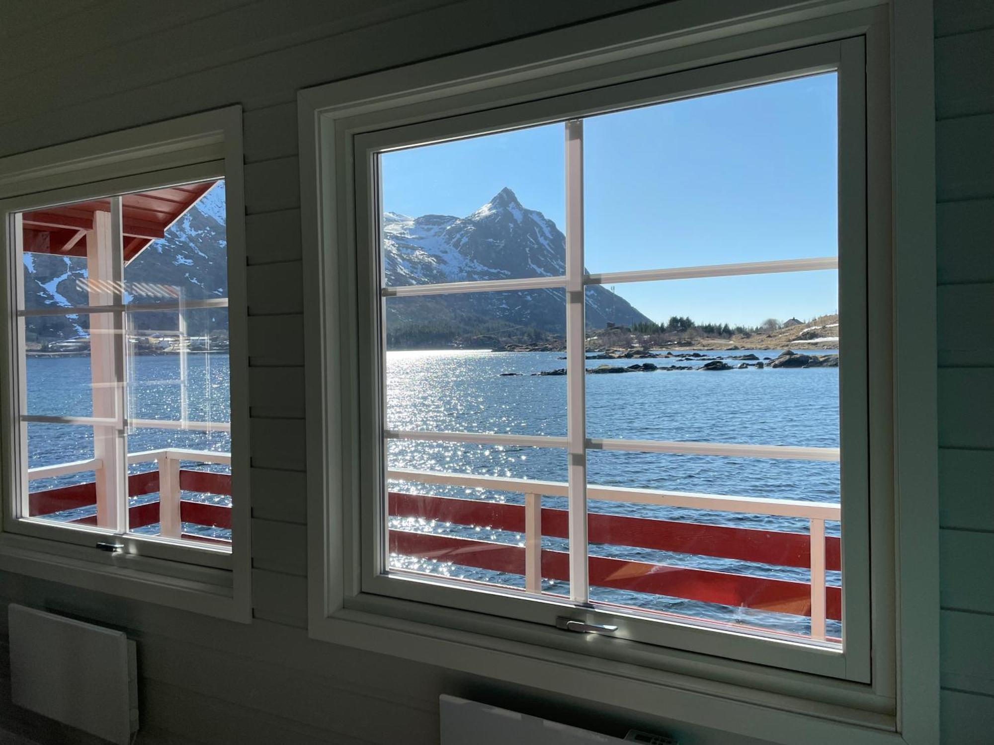 Brustranda Fjordcamping Valberg Buitenkant foto