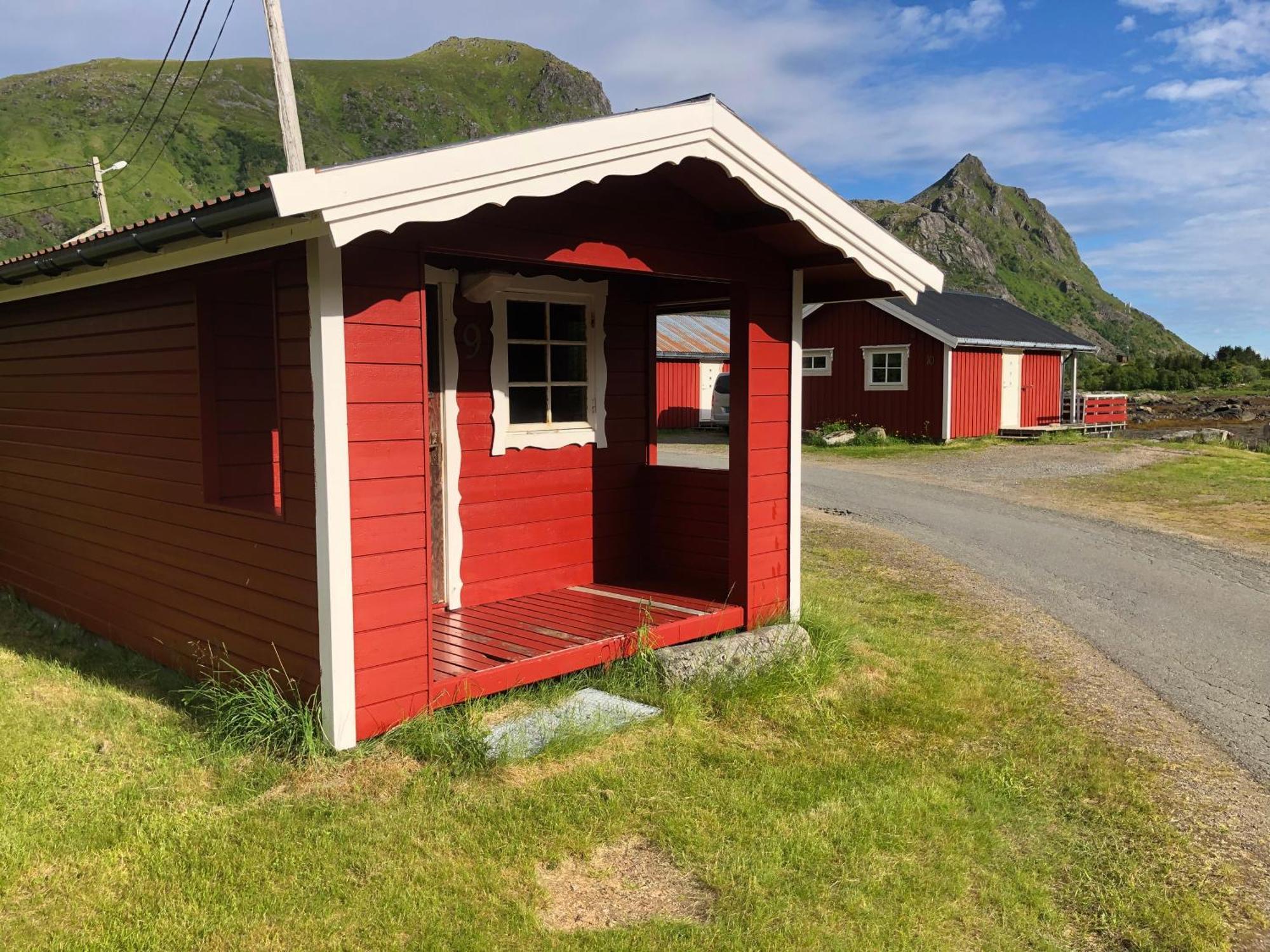 Brustranda Fjordcamping Valberg Buitenkant foto